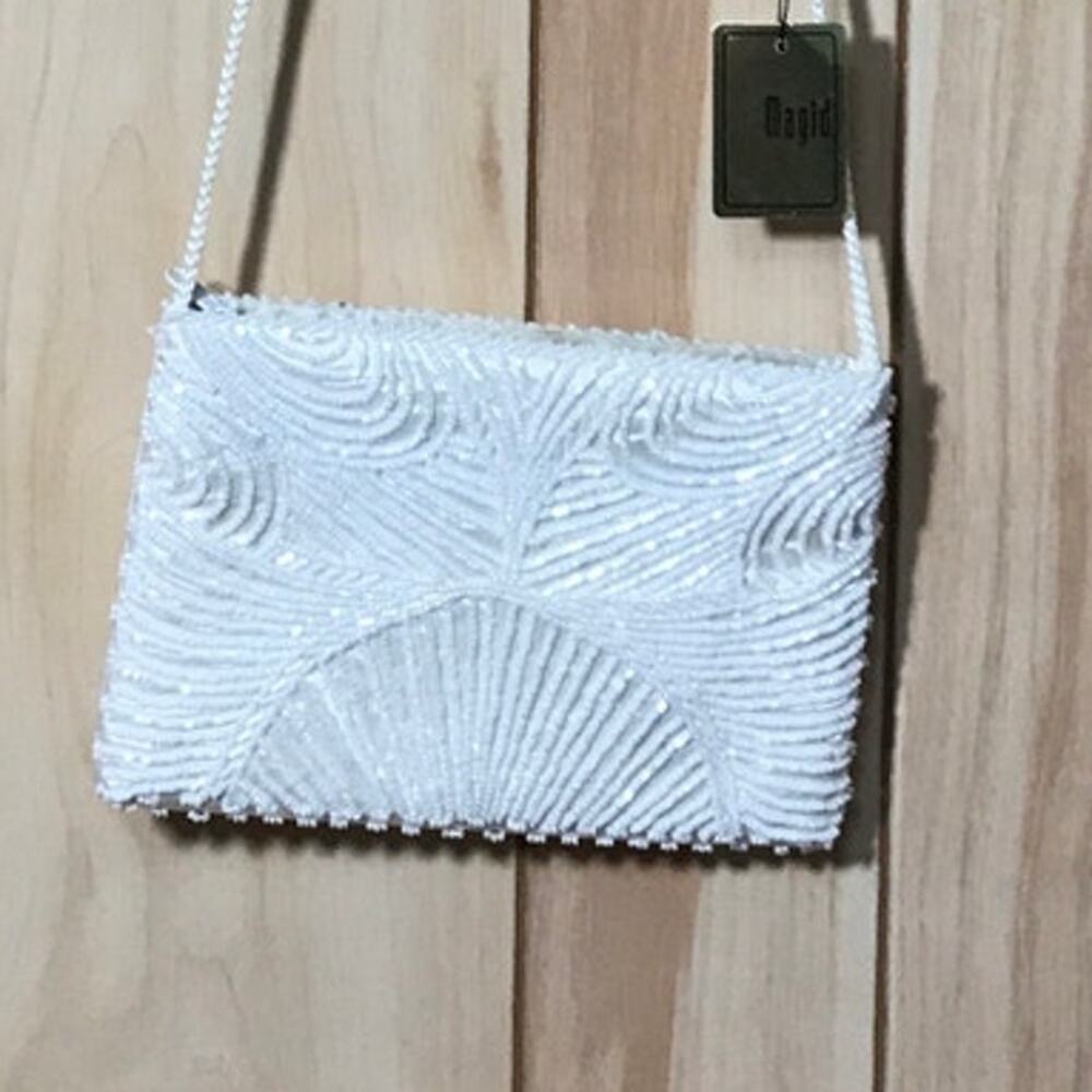 NWT Magid Vintage Beaded Crossbody Bag